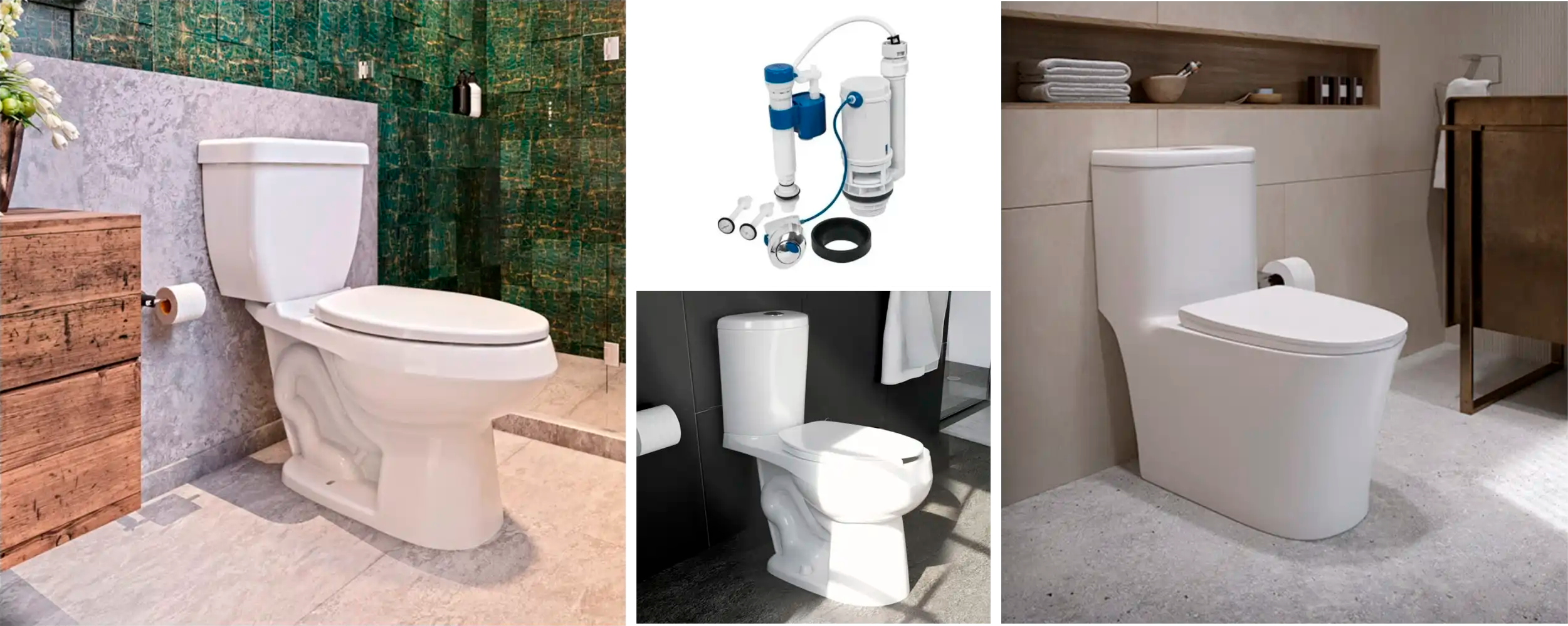 SANITARIOS ALTURA CONFORT, USO RUDO Y CON HERRAJE DE PISTON:BOTON